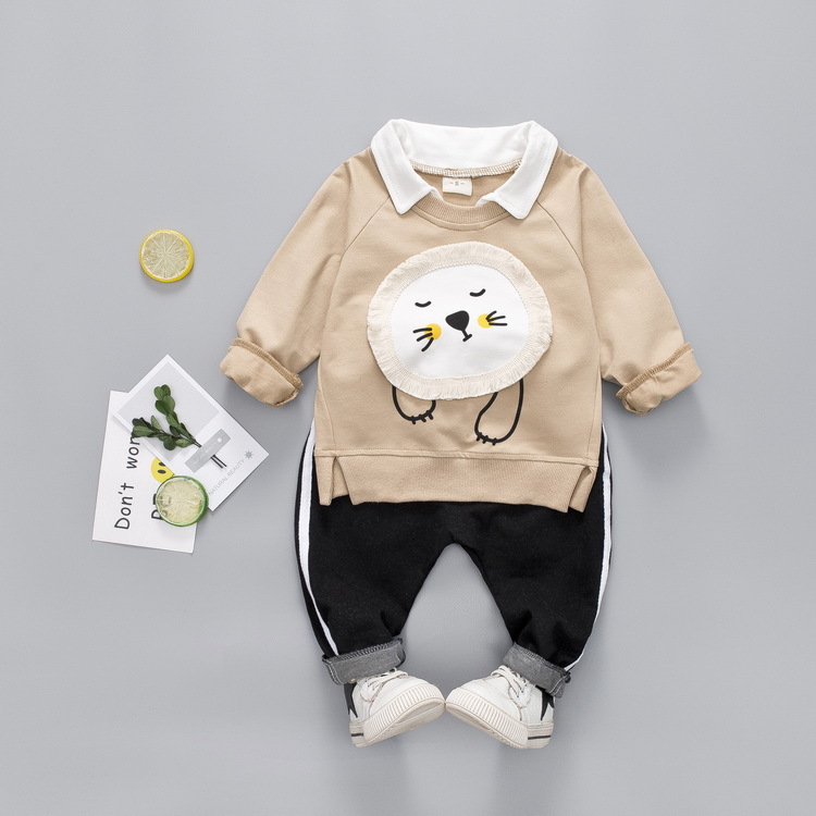 ha503 เสื้อแขนยาว+กางเกง size 80-110 4ตัวต่อแพ็ค
