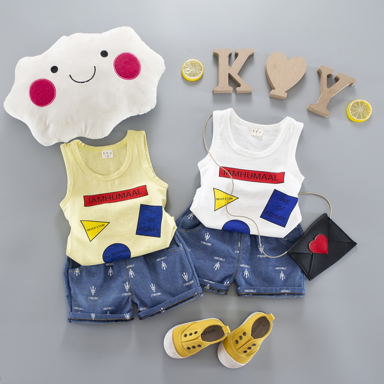 ha72 เสื้อกล้าม+กางเกง size 80-110 4 ตัวต่อแพ็ค