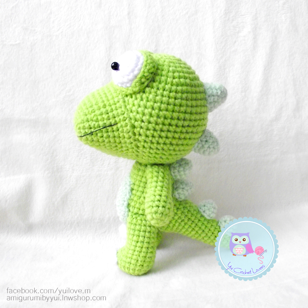 ตุ๊กตาถักไหมพรมไดโนเสาร์ Dinosaur