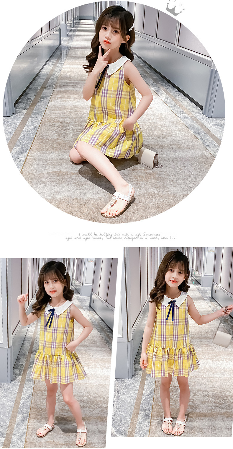 dr4822 เดรส เด็กโต 3 ตัวต่อแพ็ค 110-160 (เลือกไซส์ได้ให้ครบแพ็ค)
