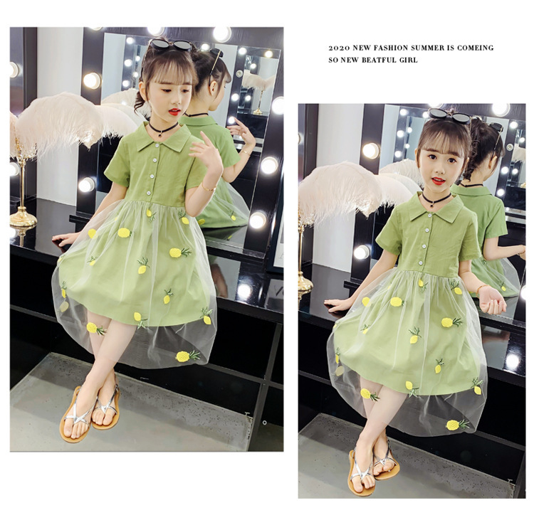 dr4971 เดรส เด็กโต 3 ตัวต่อแพ็ค 110-160 (เลือกไซส์ได้ให้ครบแพ็ค)