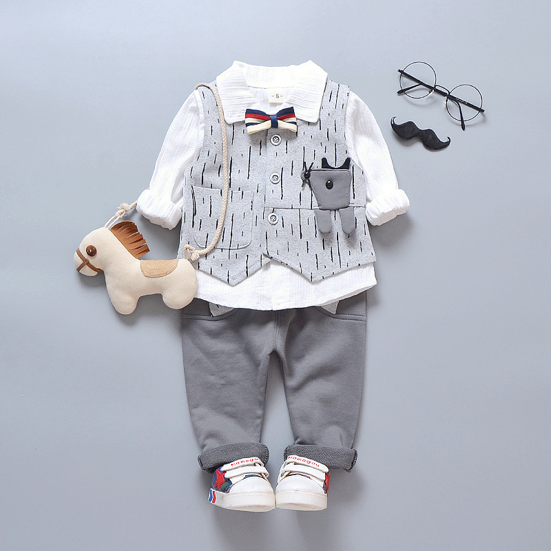 ha500 เสื้อแขนยาว+กางเกง(3ชิ้น) size 80-110 4ตัวต่อแพ็ค