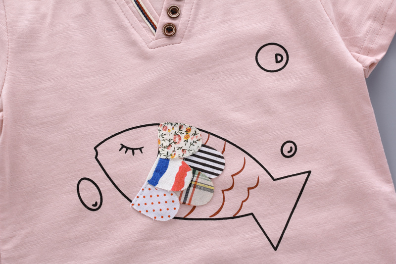 ha344 เสื้อ+กางเกง size 80-110 4ตัวต่อแพ็ค