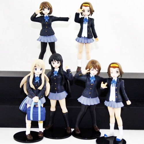 K-on ชุดนักเรียน ฐานกลมดำ