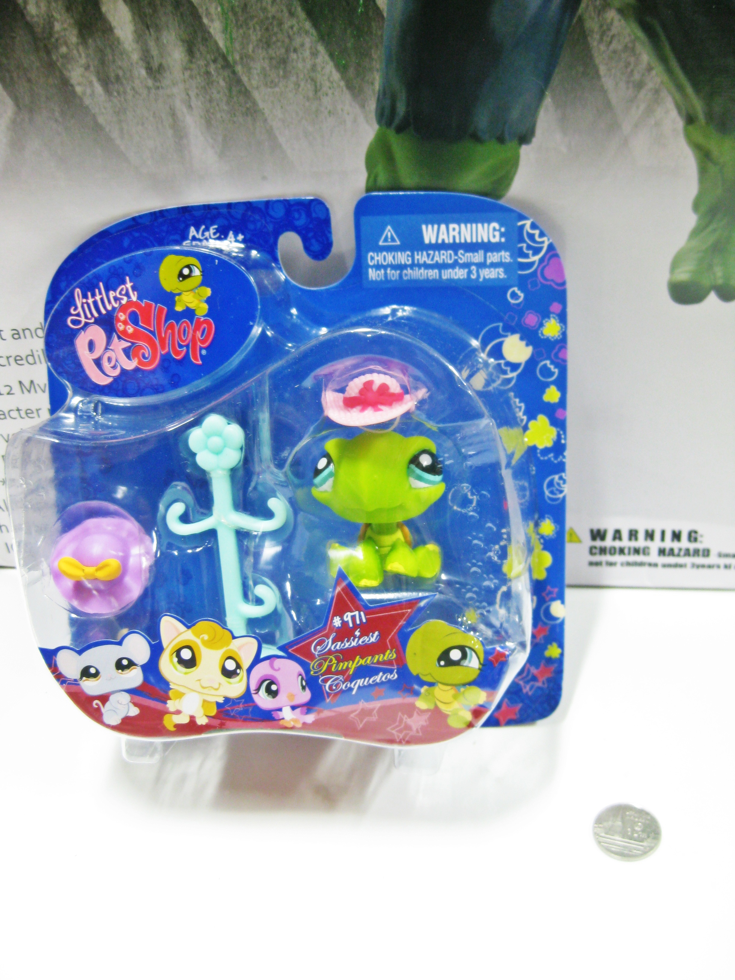 Littlest Pet Shop ชุด Sassiest Turtle With Hats Action Figure(เต่า)