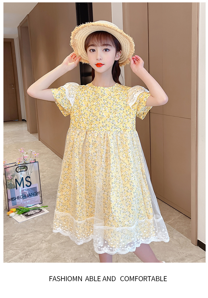dr5316 เดรส เด็กโต 3 ตัวต่อแพ็ค 110-160 (เลือกไซส์ได้ให้ครบแพ็ค)