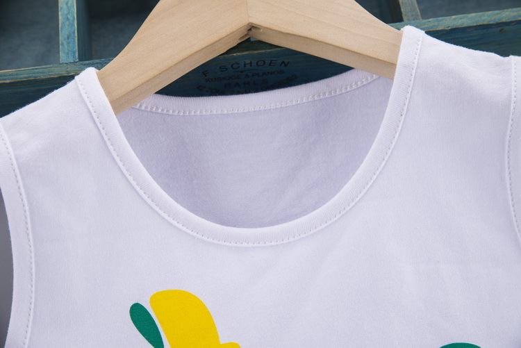 ha1609 เสื้อกล้าม+กางเกง size 80-110 จำนวน 4 ตัวต่อแพ็ค