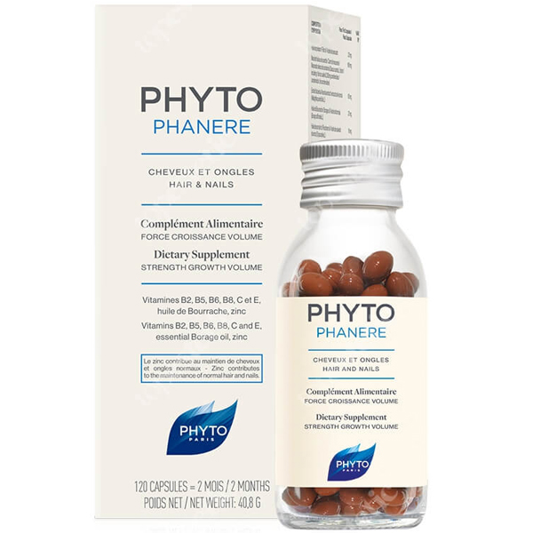 พร้อมส่ง วิตามินบำรุงผม PHYTO Paris Phytophanere 120 เม็ด เพกเกจใหม่!