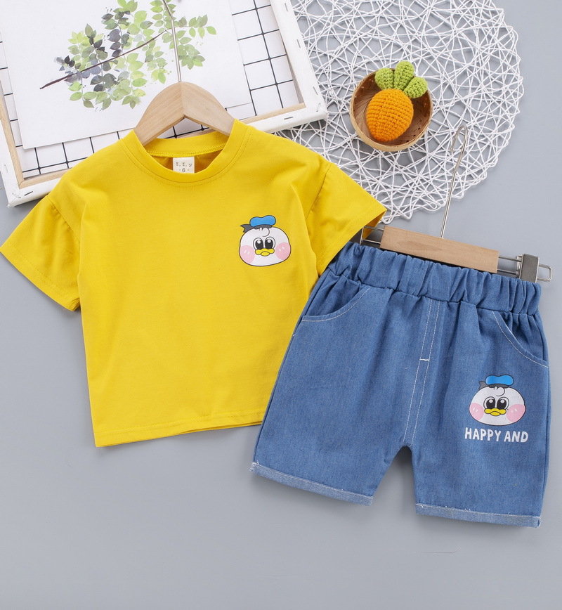 ha1376 เสื้อ+กางเกง size 80-110 จำนวน 4 ตัวต่อแพ็ค