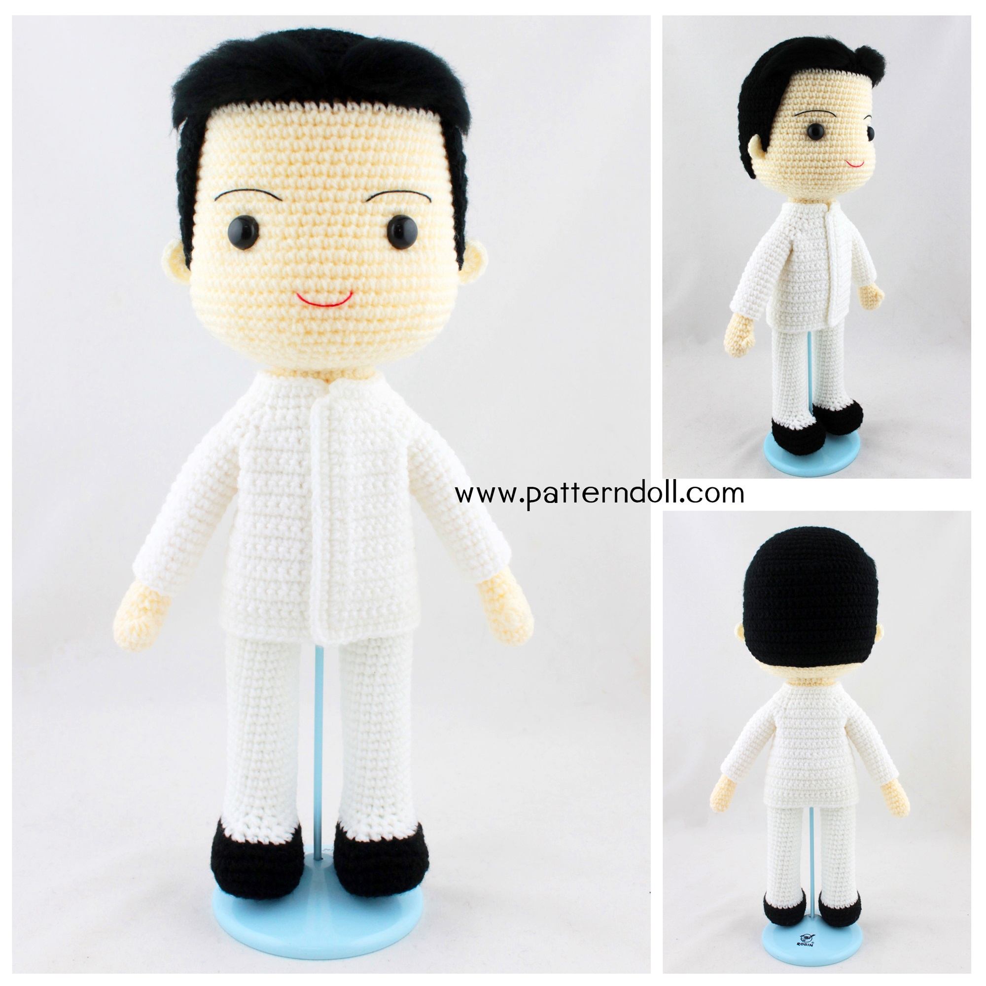 หนังสืองานฝีมือตุ๊กตาถักโครเชต์บัณฑิตมสธ.