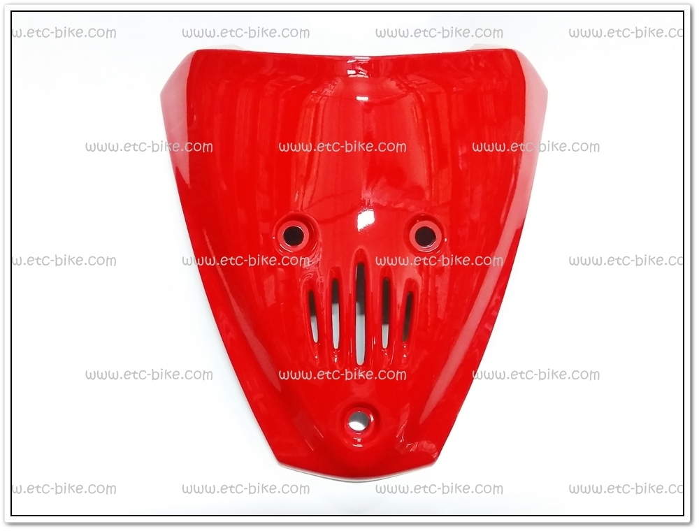 บังแตร WAVE125 สีแดงส้ม