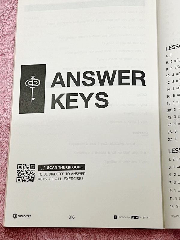 ►ครูพี่แนน Enconcept◄ หนังสือเรียน TCAS Admission เล่ม Grammar + Conversation เพื่อสอบ GAT O-Net 9 วิชาสามัญ ทบทวน Grammar Points ที่สำคัญและเจอในข้อสอบบ่อย มีกฎเหล็กสำคัญที่ควรทราบ มีโจทย์ประจำบท ในหนังสือจดครบเกือบทั้งเล่ม จดละเอียด โจทย์บางข้อเว้นว่างไ