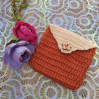 กระเป๋าถักแฮนด์เมด !!!ไหมฝ้าย!!!