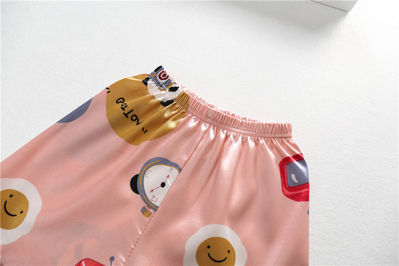 ha1306 ชุดนอน เสื้อ+กางเกง size 80-110 จำนวน 4 ตัวต่อแพ็ค