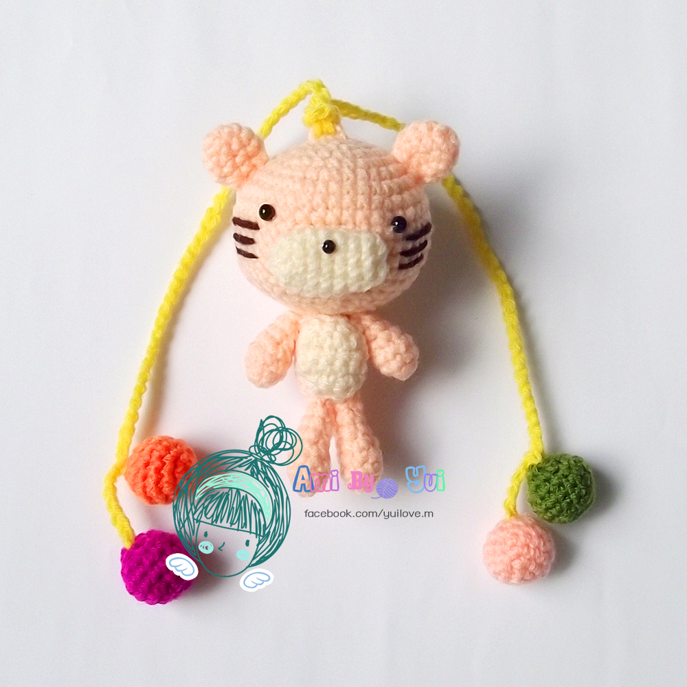 พวงห้อยกระเป๋าเสือน้อย