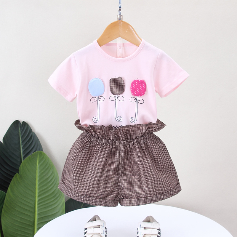 ha1423 เสื้อ+กางเกง size 80-110 จำนวน 4 ตัวต่อแพ็ค