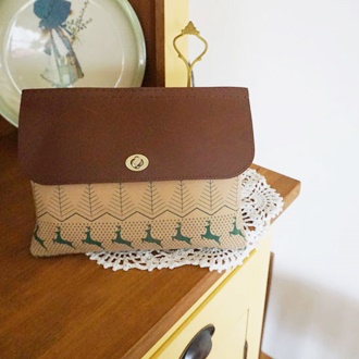 ฝากระเป๋าหนัง / แผ่นหนังปิดฝากระเป๋า ขนาด 23 cm.