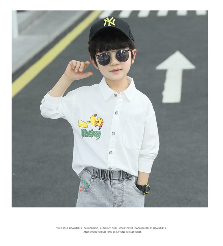 pa496 เสื้อเชิร์ตแขนยาว 110-160 จำนวน3 ตัวต่อแพ็ค (เลือกไซส์ได้ให้ครบแพ็ค)