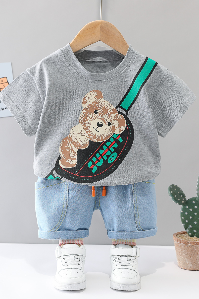 ha1547 เสื้อ+กางเกง size 80-120 จำนวน 5 ตัวต่อแพ็ค