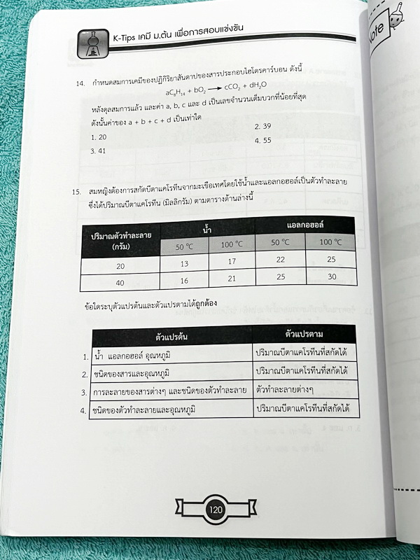 ►สอบเข้าเตรียมอุดม◄ หนังสือกวดวิชา Ondemand พี่เคนออนดีมานด์ Upskill ตะลุยโจทย์เคมีเข้าเตรียมอุดม + ไฟล์เฉลย ด้านหน้ามีสรุปสูตรที่จำเป็นสั้นๆกระชับ ในหนังสือมีโจทย์รวมทั้งหมด 15 ชุด มีจดครึ่งเล่ม จดละเอียด // มีไฟล์เฉลยละเอียดบางข้อส่งให้ต่างหาก อาจารย์มี