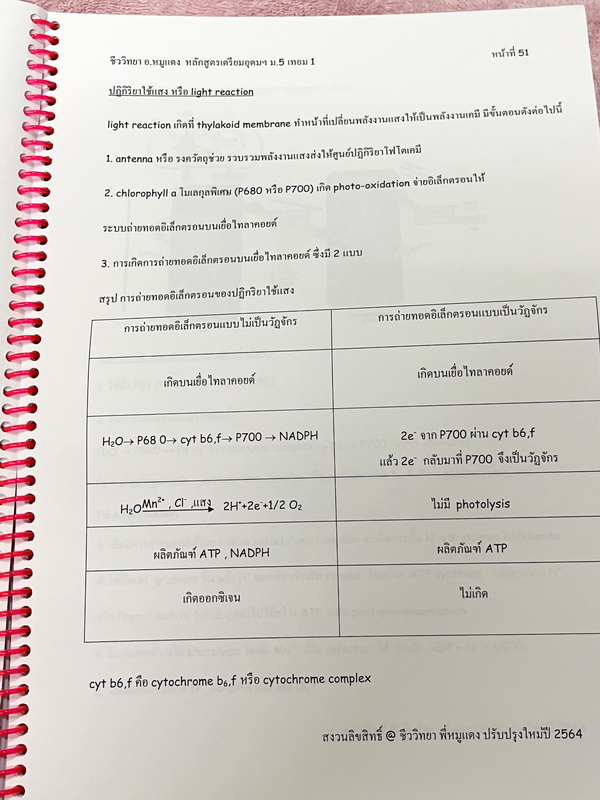►อ.หมูแดง◄ ชีววิทยาอาจารย์หมูแดง ชีววิทยา ม.5 เทอม 1 หลักสูตรเตรียมอุดม จดเล็กน้อย เนื้อหาตีพิมพ์สมบูรณ์ทั้งเล่ม หนังสือใส่ปกสันเกลียว เปิดอ่านง่าย หนังสือเล่มหนาใหญ่