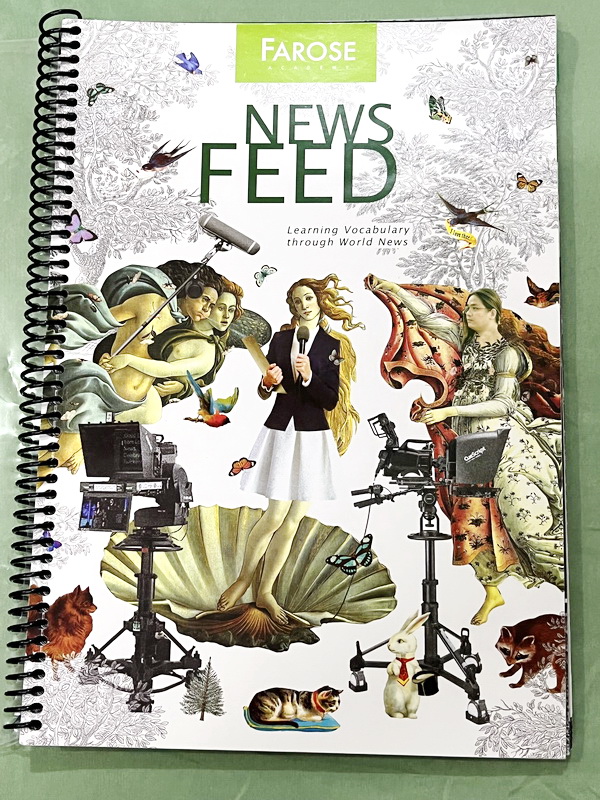 ►หนังสือฟารอส◄ หนังสือกวดวิชาภาษาอังกฤษฟารอส Farose Academy เล่ม News Feed ในหนังสือมี Passage ฝึกอ่านข่าวเด่นต่างๆที่น่าสนใจ อาจารย์มีเน้นคำศัพท์ที่ควรรู้ (โดยพิมพ์เน้นตัวหนาไว้ให้) มีโจทย์แบบฝึกหัดประจำข่าวเกือบทุก Passage ในหนังสือมีจดบางหน้า ไม่มีเฉลย