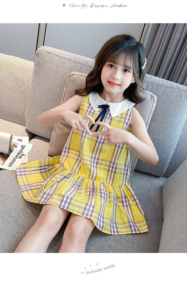 dr4822 เดรส เด็กโต 3 ตัวต่อแพ็ค 110-160 (เลือกไซส์ได้ให้ครบแพ็ค)
