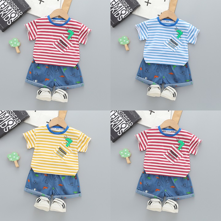 ha1542 เสื้อ+กางเกง size 80-120 จำนวน 5 ตัวต่อแพ็ค