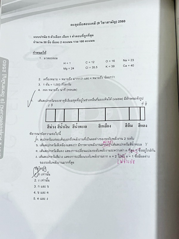 ►หนังสือตะลุยโจทย์เคมี◄ Set หนังสือกวดวิชาอ.บิ๊ก 3 เล่ม ตะลุยโจทย์เคมี 9 วิชาสามัญปีเก่าที่ผ่านมา ปี 2554 – 2560 ในหนังสือเป็นโจทย์ข้อสอบทั้งเล่ม โจทย์มีความยากระดับ Advanced เหมาะสำหรับเด็กที่มีพื้นฐานแน่นมาก่อน ในหนังสือมีเขียนจดบางหน้า ด้านหลังมีเฉลยขอ