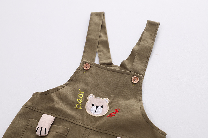 ha1532 เสื้อ+กางเกงเอี๊ยม size 80-120 จำนวน 5 ตัวต่อแพ็ค