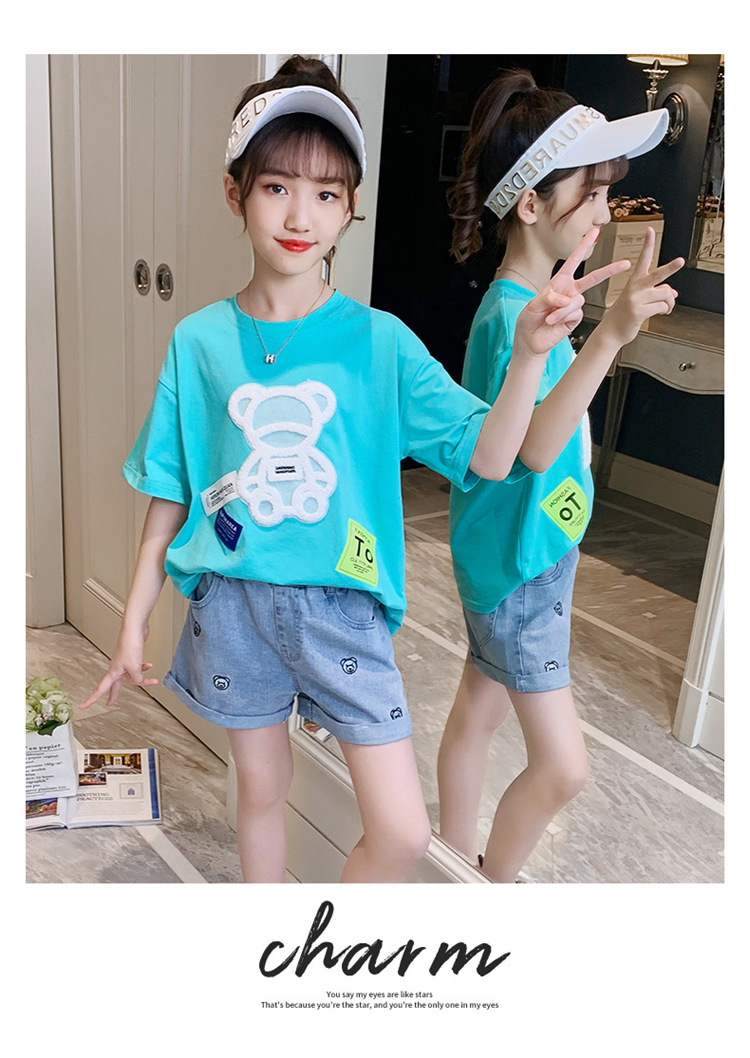 dr5414 เสื้อ+กางเกง เด็กโต 3 ตัวต่อแพ็ค 110-170 (เลือกไซส์ได้ให้ครบแพ็ค)