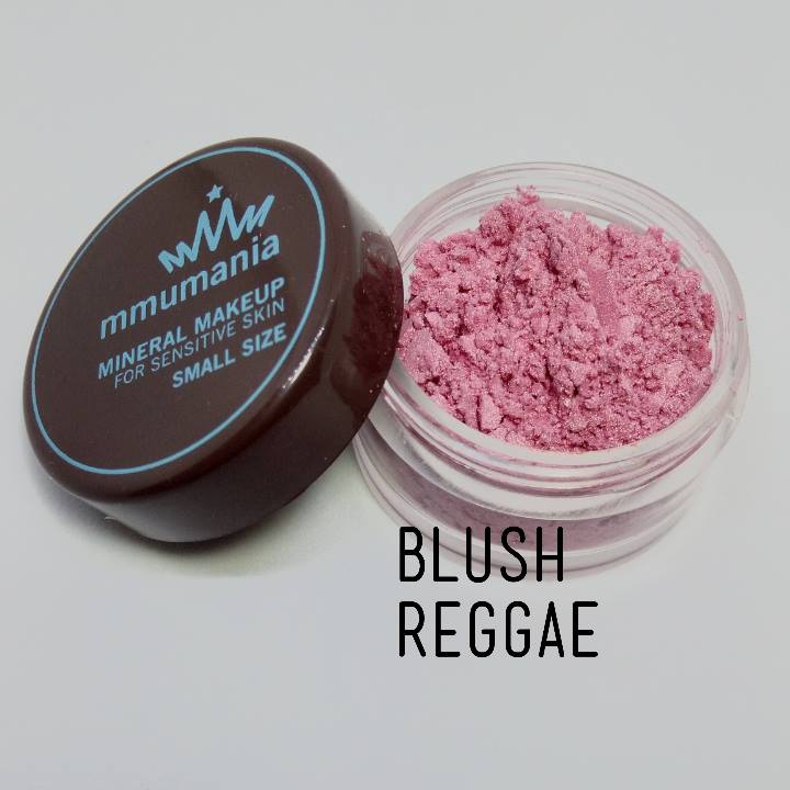 ขนาดจัดชุด MMUMANIA Mineral Makeup Blush : Satin สี Reggae