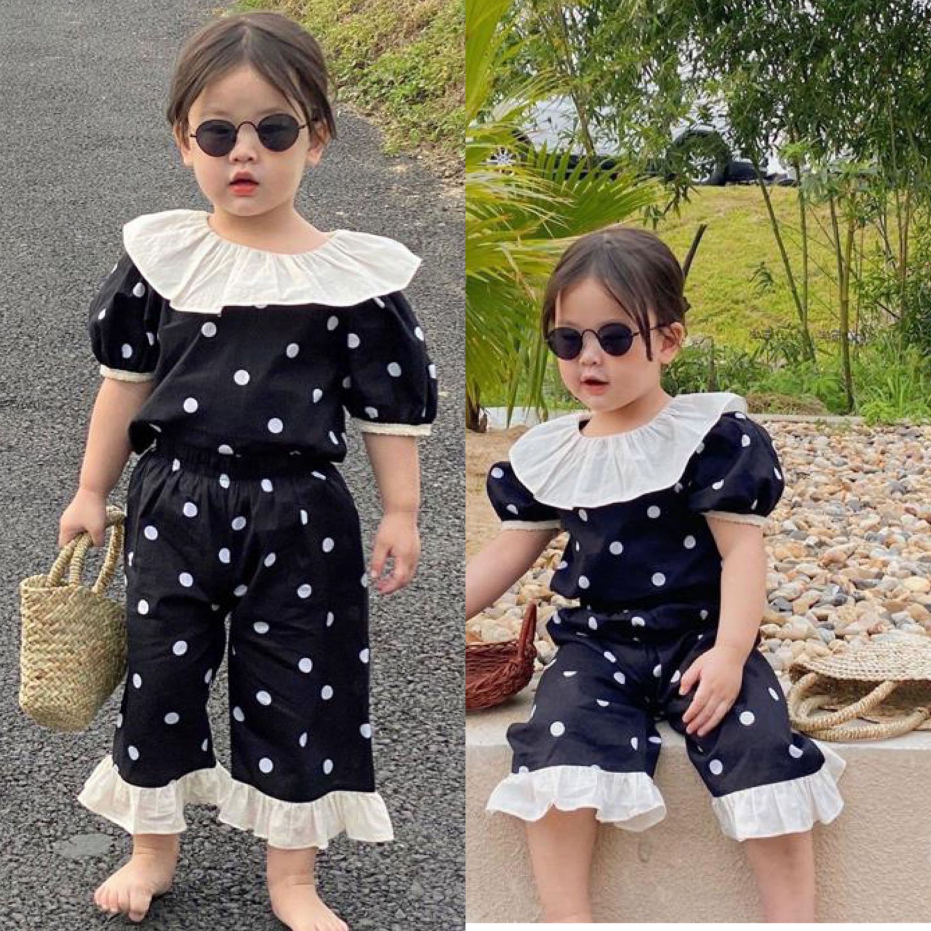yy109 เสื้อ+กางเกง size 7-15 5 ชุดต่อแพ็ค (เลือกไซส์ได้ ให้ครบแพ็ค)
