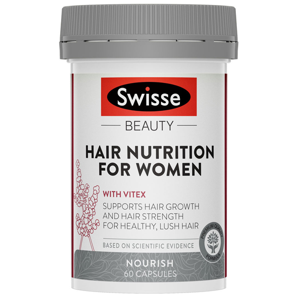 พร้อมส่ง อาหารเสริมบำรุงเส้นผม Swisse Hair Nutrition For Women 60 เม็ด