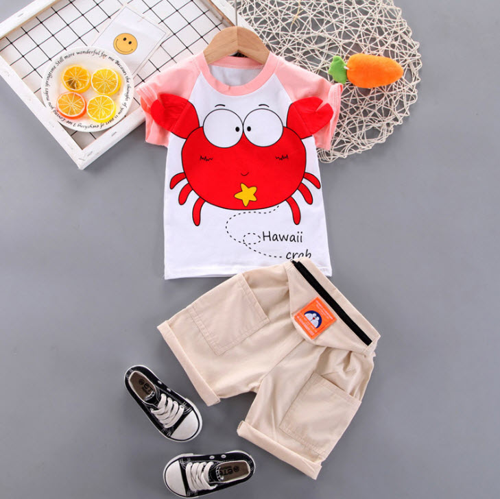 ha1269 เสื้อ+กางเกง size 80-110 จำนวน 4 ตัวต่อแพ็ค