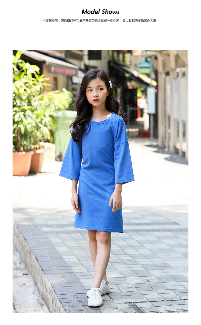 mu268 เดรส 3 ตัวต่อแพ็ค เด็กโต size 120-170 (เลือกให้ครบแพ็ค)