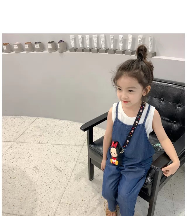 yw1364 เอี๊ยมยีนส์ขายาว ไม่รวมเสื้อ size 7-15 5 ชุดต่อแพ็ค (เลือกไซส์ได้ ให้ครบแพ็ค)