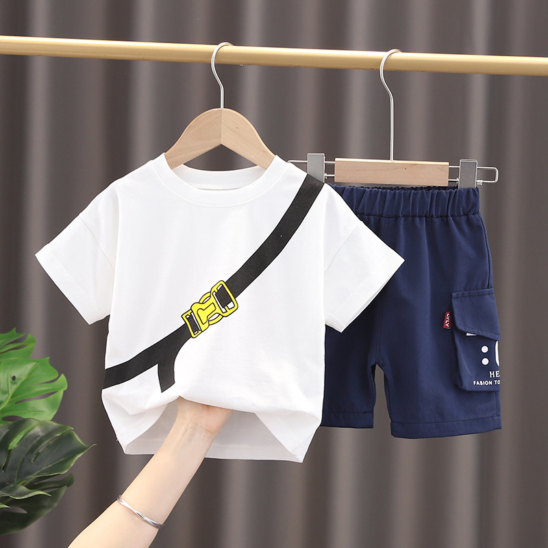 ha1420 เสื้อ+กางเกง size 80-110 จำนวน 4 ตัวต่อแพ็ค