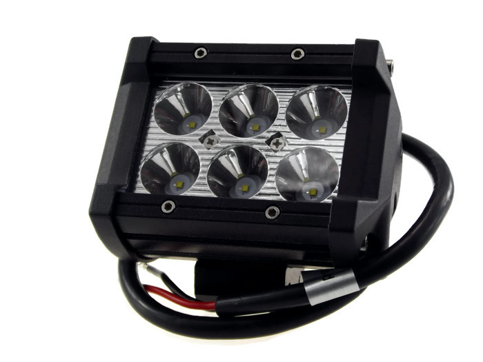สปอตไลท์ LED 6x3W 18w โคมอลู CNC 12V 24V