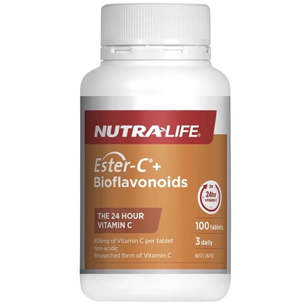 พร้อมส่ง วิตามินซี 24 ชั่วโมง Nutra-Life Sustained Release Ester-C® 1000 mg + Bioflavonoids