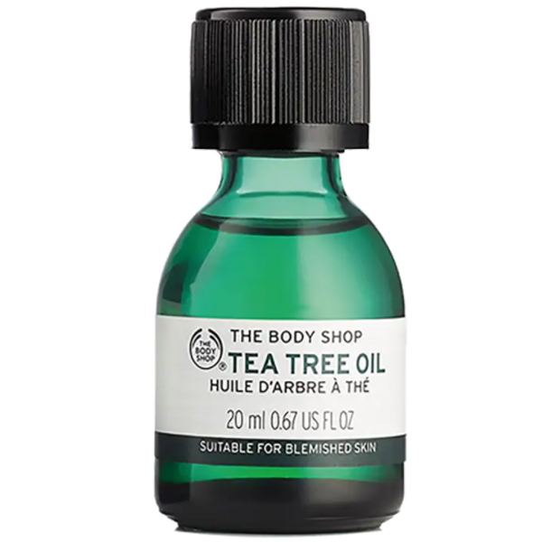 พร้อมส่ง แต้มหัวสิว The Body Shop Tea Tree Oil 20ml.