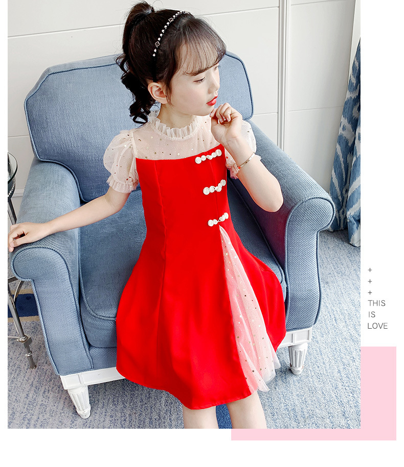 dr5275 เดรส เด็กโต 3 ตัวต่อแพ็ค 110-160 (เลือกไซส์ได้ให้ครบแพ็ค)