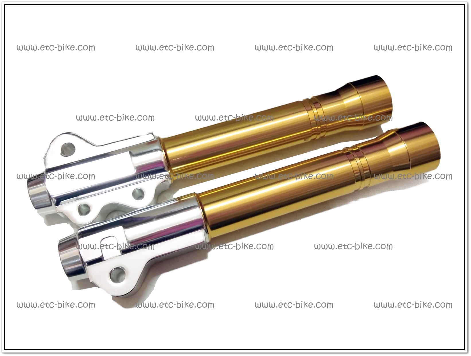 กระบอกโช๊คแต่ง SPARK-Z, X-1 รูล้อเยื้องหน้า สีทอง