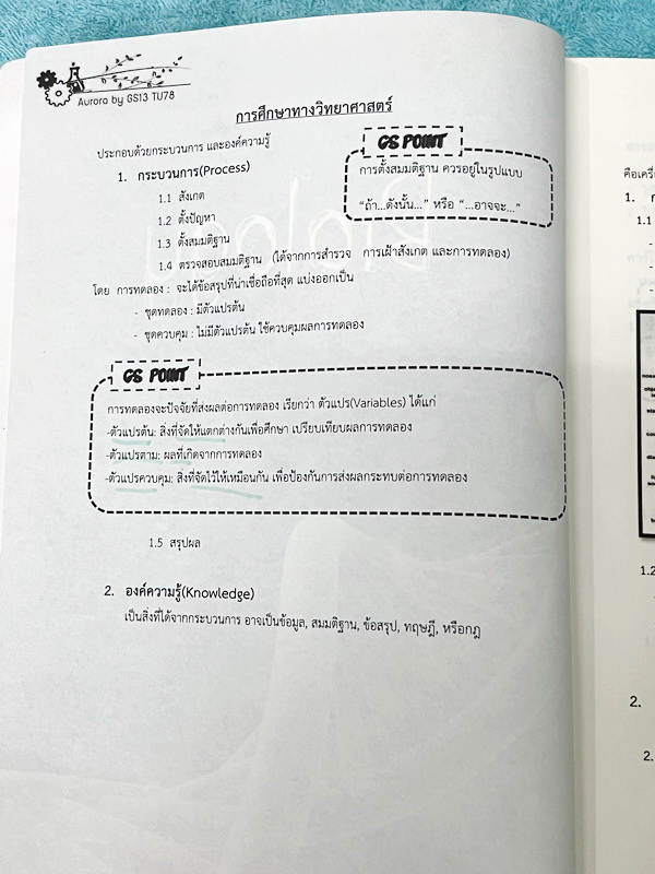 ►หนังสือรุ่นพี่เตรียมอุดม◄ Aurora หนังสือสรุปวิทยาศาสตร์ ม.ต้น เพื่อใช้สอบเข้า ม.4 ร.ร.ชั้นนำทั่วประเทศ สรุปเนื้อหาวิทย์ครบทุกวิชาชีวะ ฟิสิกส์ เคมี วิทย์กายภาพ มี GS Point เทคนิคการจำลัดสอดแทรกตามหน้าต่างๆ มีข้อสอบทบทวนทุกวิชา พร้อมเฉลย+เฉลยละเอียด ในหนัง