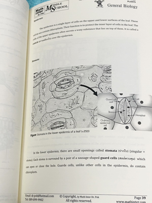 ►สอบ สอวน. ,สอบแข่งขันขึ้น ม.4◄ หนังสือเรียน Dr.POK ชีววิทยาสอบ สอวน. สอบแข่งขันขึ้น ม.4 สอบ SAT2 เรื่องพืช มีสรุปเนื้อหา และโจทย์ระดับยาก Advanced ทั้งเนื้อหาและโจทย์ในหนังสือมีทั้งภาษาไทย + ภาษาอังกฤษ เหมาะสำหรับเด็กที่มีพื้นฐานสูง เนื้อหาตีพิมพ์สมบูรณ์