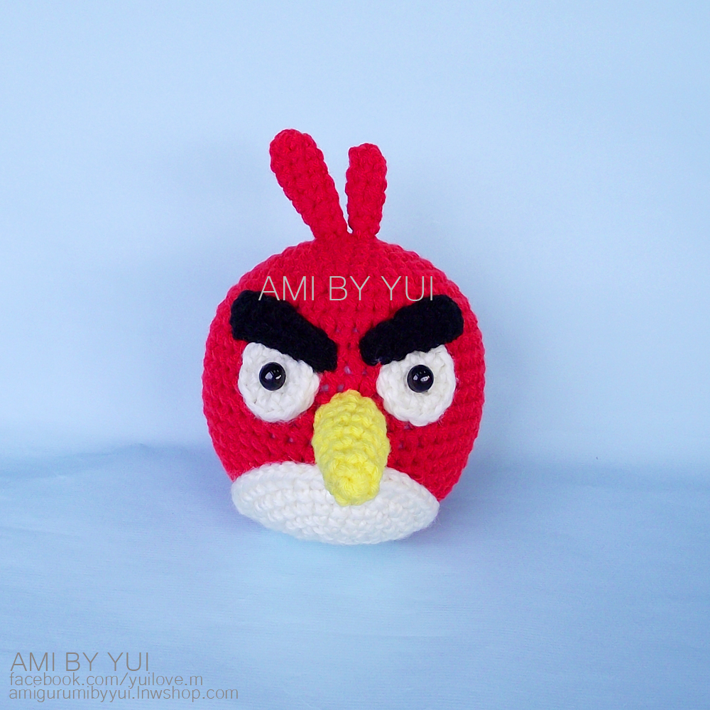 ตุ๊กตาไหมพรมแองกี้เบิร์ด Angry Bird