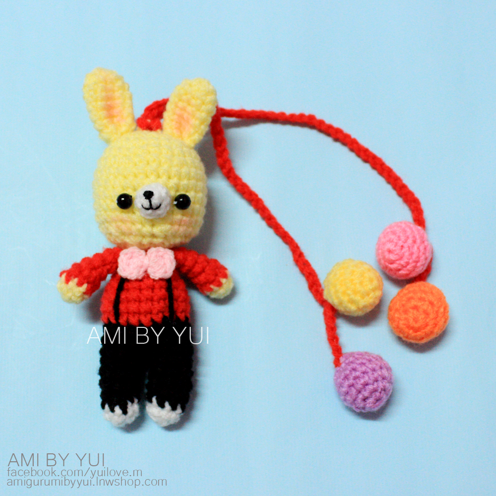 พวงห้อยกระเป๋ากระต่ายคู่เลิฟ