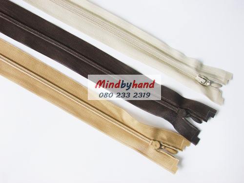 ซิปซ่อนถอดได้ 16 นิ้ว (ราคาต่อเส้น)