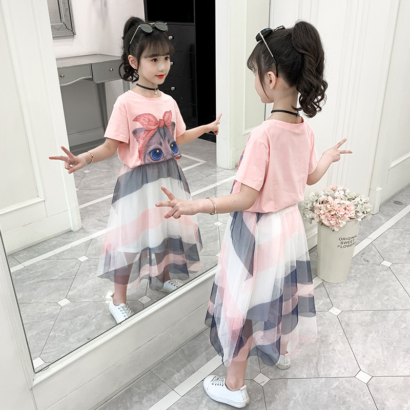 dr4865 เสื้อ+กระโปรง เด็กโต 3 ตัวต่อแพ็ค 110-160 (เลือกไซส์ได้ให้ครบแพ็ค)