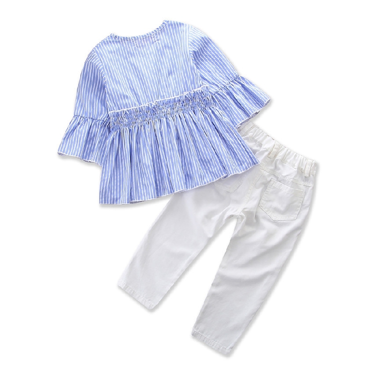 km2975 เสื้อ+กางเกง size 90-140 6 ตัวต่อแพ็ค